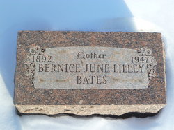 Bernice June <I>Lilley</I> Bates 