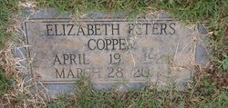 Elizabeth <I>Peters</I> Copper 