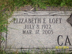 Elizabeth Evelyn <I>Loft</I> Carlson 