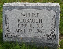 Pauline J <I>Maust</I> Blubaugh 