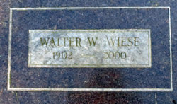 Walter W Wiese 