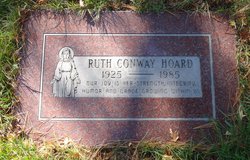 Ruth M <I>Conway</I> Hoard 