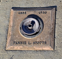 Fannie Letitia <I>Prescott</I> Stotts 