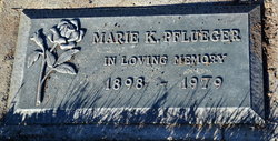 Marie K Pflueger 