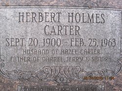 Herbert Holmes Carter 