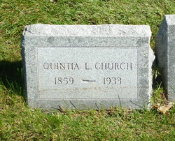 Quintia L. <I>Harrell</I> Church 