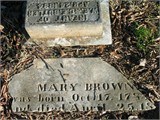 Mary <I>Barker</I> Brown 