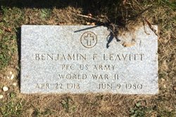 Benjamin F Leavitt 