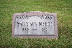Anna Vail “Wally Ann” <I>Melzer</I> Bishop 