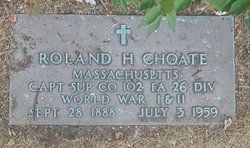 CPT Roland Harrison Choate 