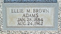 Ellie May <I>Brown</I> Adams 