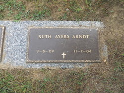 Ruth <I>Ayres</I> Arndt 
