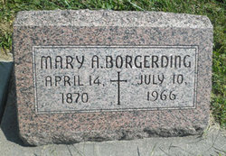 Mary A. <I>Sextro</I> Borgerding 