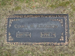 Clara Mathilda <I>Nelson</I> Aslakson 