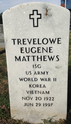 Sgt Trevelowe Eugene Matthews 