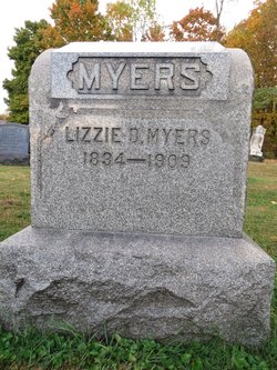 Elizabeth D. “Lizzie” <I>Danford</I> Myers 