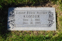 Leone Ellen <I>Archer</I> Kloster 