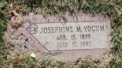 Josephine Mary <I>Molitor</I> Yocum 