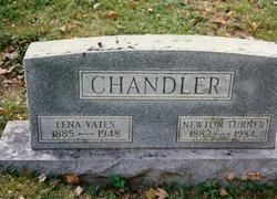 Celarina “Lena” <I>Yates</I> Chandler 