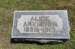 Alice M. <I>Anderson</I> Arvidson 