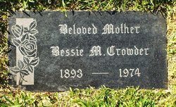 Bessie Mae <I>Proctor</I> Crowder 