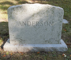 Anna Elizabeth <I>Nordstrom</I> Anderson 