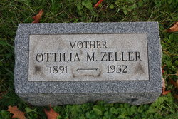 Ottilia M. <I>Huber</I> Zeller 