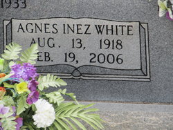 Agnes Inez <I>White</I> Dewberry 