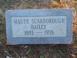 Maude <I>Scarborough</I> Bailey 