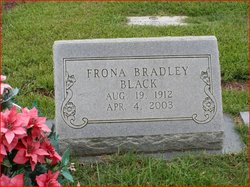 Frona L <I>Bradley</I> Black 