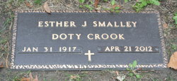 Esther Juanita <I>Smalley</I> Crook 