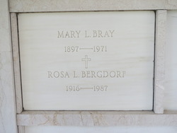 Rosa Lee <I>Bray</I> Bergdorf 
