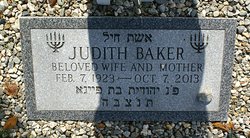 Judith <I>Jurist</I> Baker 