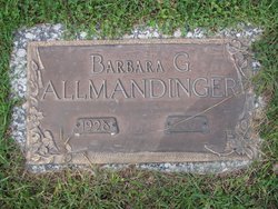Barbara G Allmandinger 