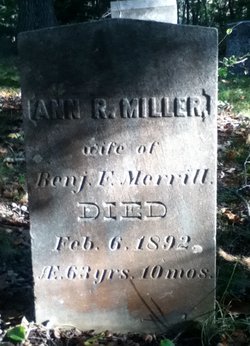 Ann R. <I>Miller</I> Merrill 