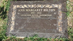 Ann Margaret <I>Goeppinger</I> Hilton 