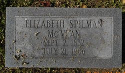 Elizabeth <I>Spilman</I> McVean 