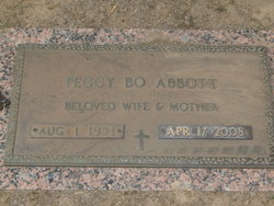 Peggy Bo <I>Tangler</I> Abbott 