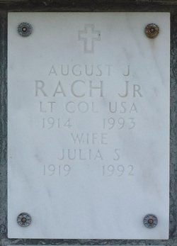 August J Rach Jr.