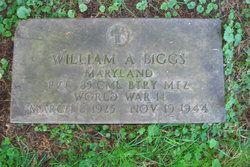 Pvt William A. Biggs 