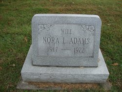 Nora <I>Cox</I> Adams 