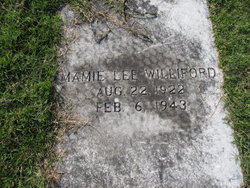 Mamie Lee Williford 