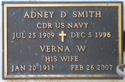 CDR Adney D “Ad” Smith 