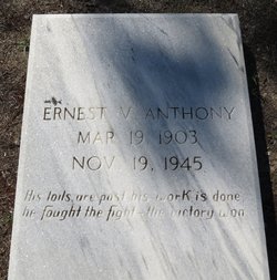 Ernest V. Anthony 