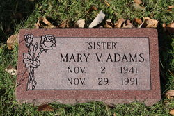 Mary Virginia <I>Null</I> Adams 