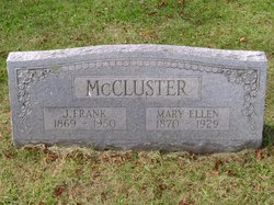 Mary Ellen <I>Sisk</I> McCluster 