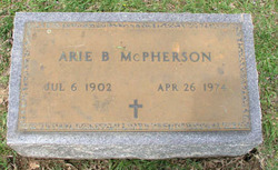 Arie <I>Berryhill</I> McPherson 