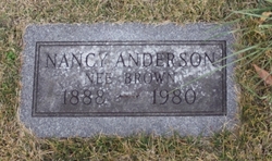 Nancy <I>Brown</I> Anderson 