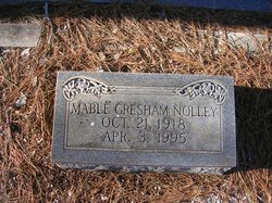 Mable E <I>Gresham</I> Nolley 