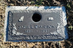 Sadie L. Davidson 